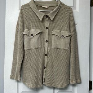 Altard’state S soft button down long sleeve shirt